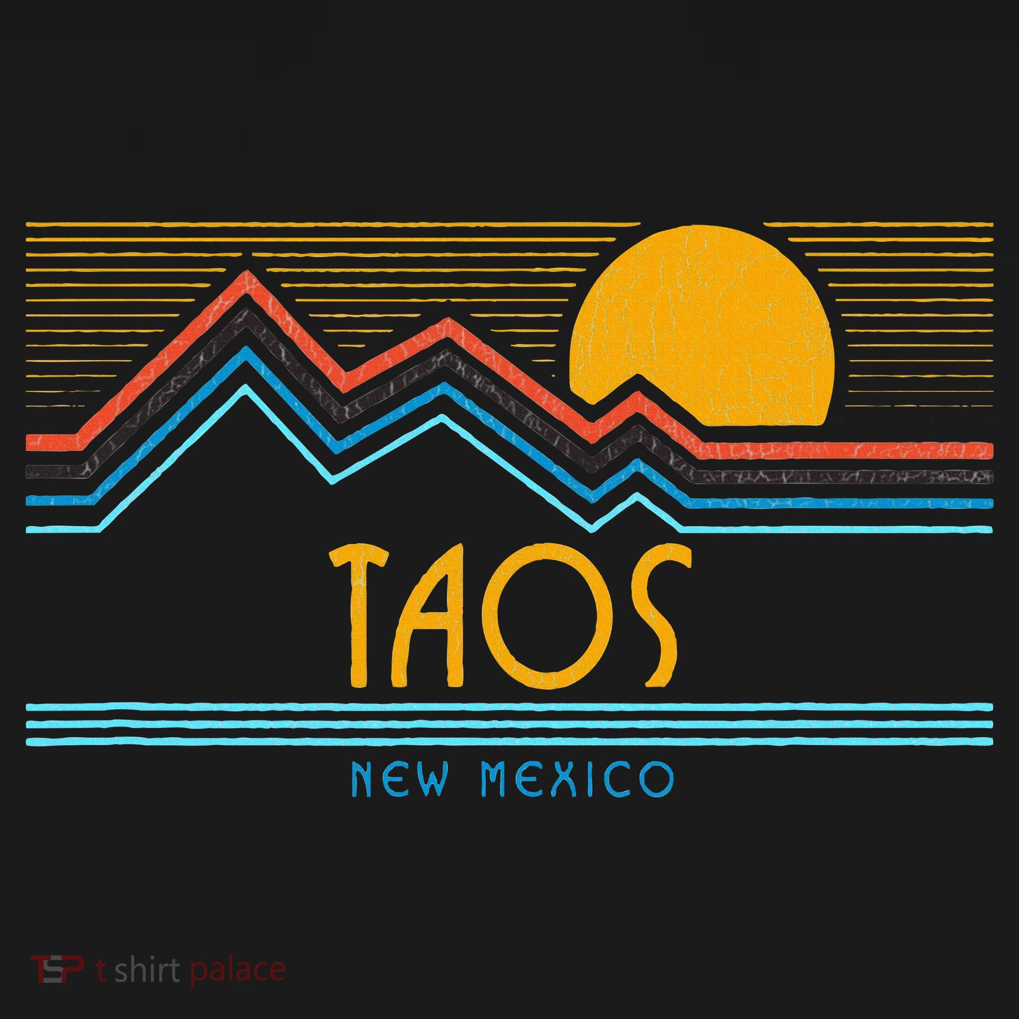 Retro Taos New Mexico Ornament