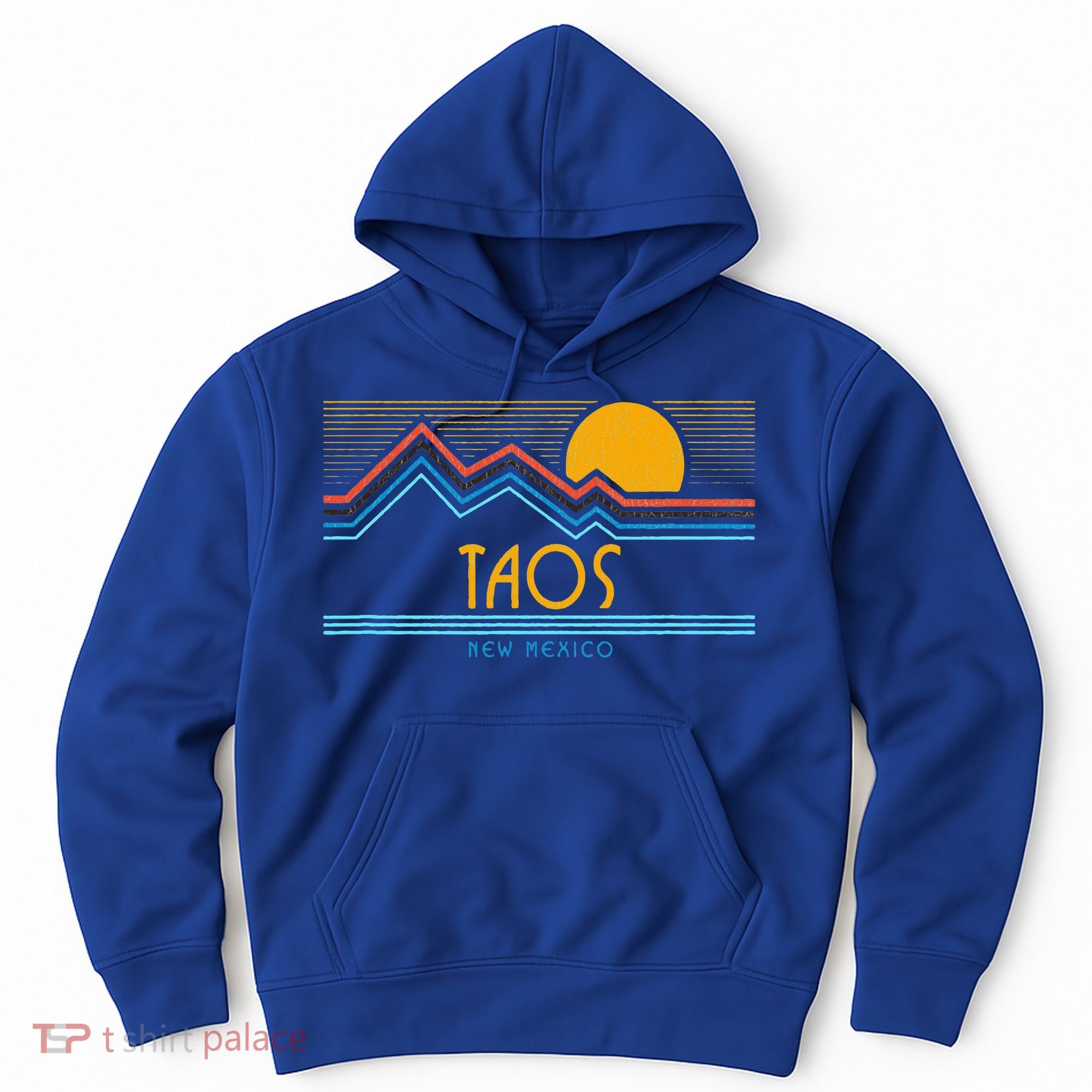 Retro Taos New Mexico Hoodie