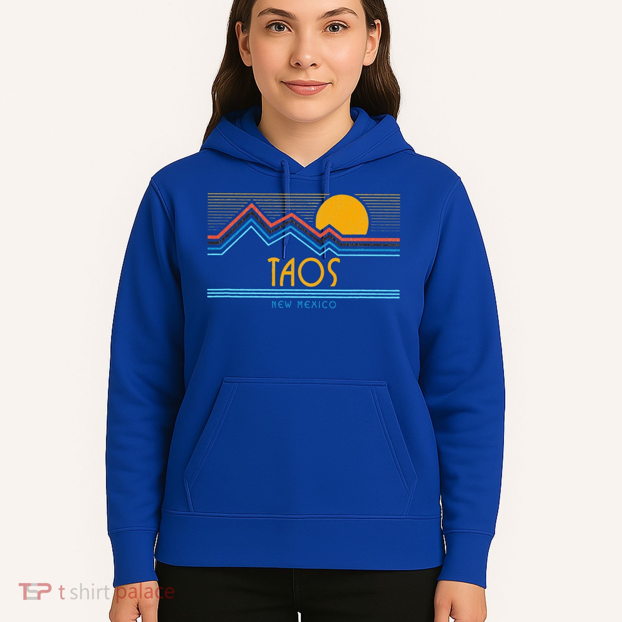 Retro Taos New Mexico Hoodie