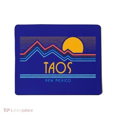 Retro Taos New Mexico Mousepad