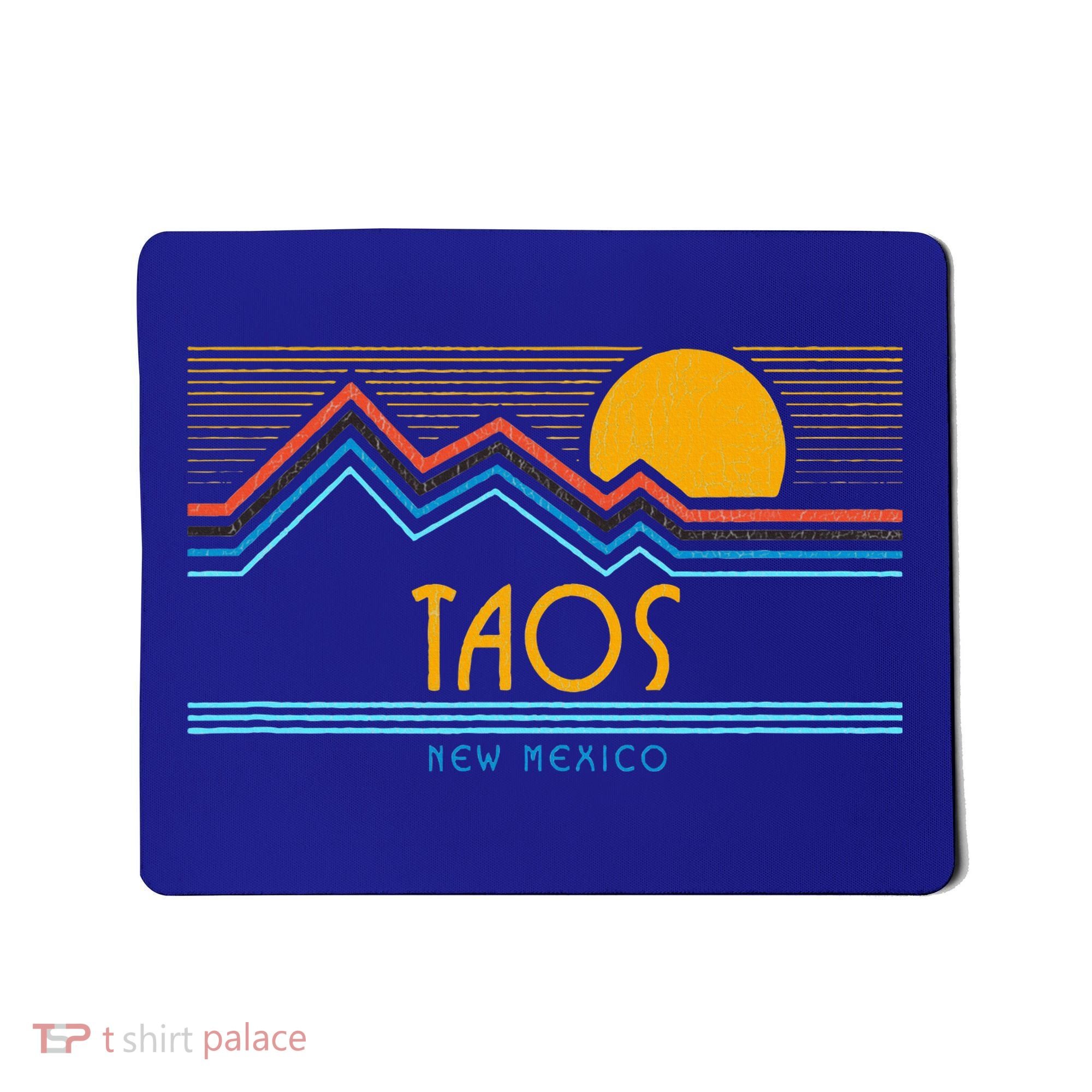 Retro Taos New Mexico Mousepad