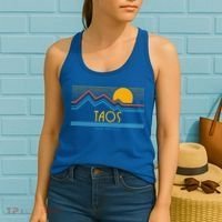 Retro Taos New Mexico Women's Tank Top thumb 2