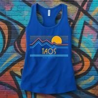 Retro Taos New Mexico Women's Tank Top thumb 3