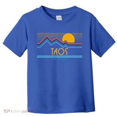 Retro Taos New Mexico Toddler T-Shirt