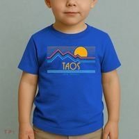 Retro Taos New Mexico Toddler T-Shirt thumb 2