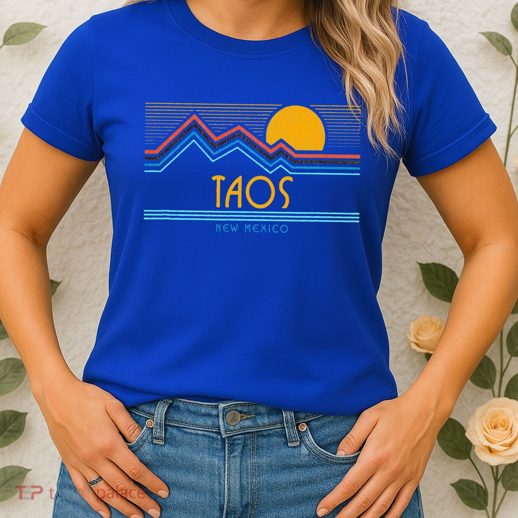 Retro Taos New Mexico Women's T-Shirt