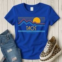 Retro Taos New Mexico Women's T-Shirt thumb 3