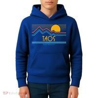 Retro Taos New Mexico Kids Hoodie thumb 4