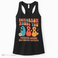 Retro Tomorrow Needs You 988 Suicide Prevention Awareness Women's Tank Top thumb 0