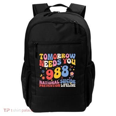 Retro Tomorrow Needs You 988 Suicide Prevention Awareness Backpack