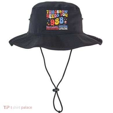 Retro Tomorrow Needs You 988 Suicide Prevention Awareness Bucket Hat