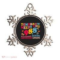 Retro Tomorrow Needs You 988 Suicide Prevention Ornament thumb 0