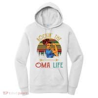 Rockin The Oma Life Grandparents Day For Oma Women's Hoodie thumb 0