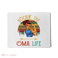 Rockin The Oma Life Grandparents Day For Oma Mousepad thumb 0