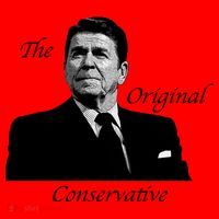 Reagan: The Original Conservative Santa Hat thumb 1