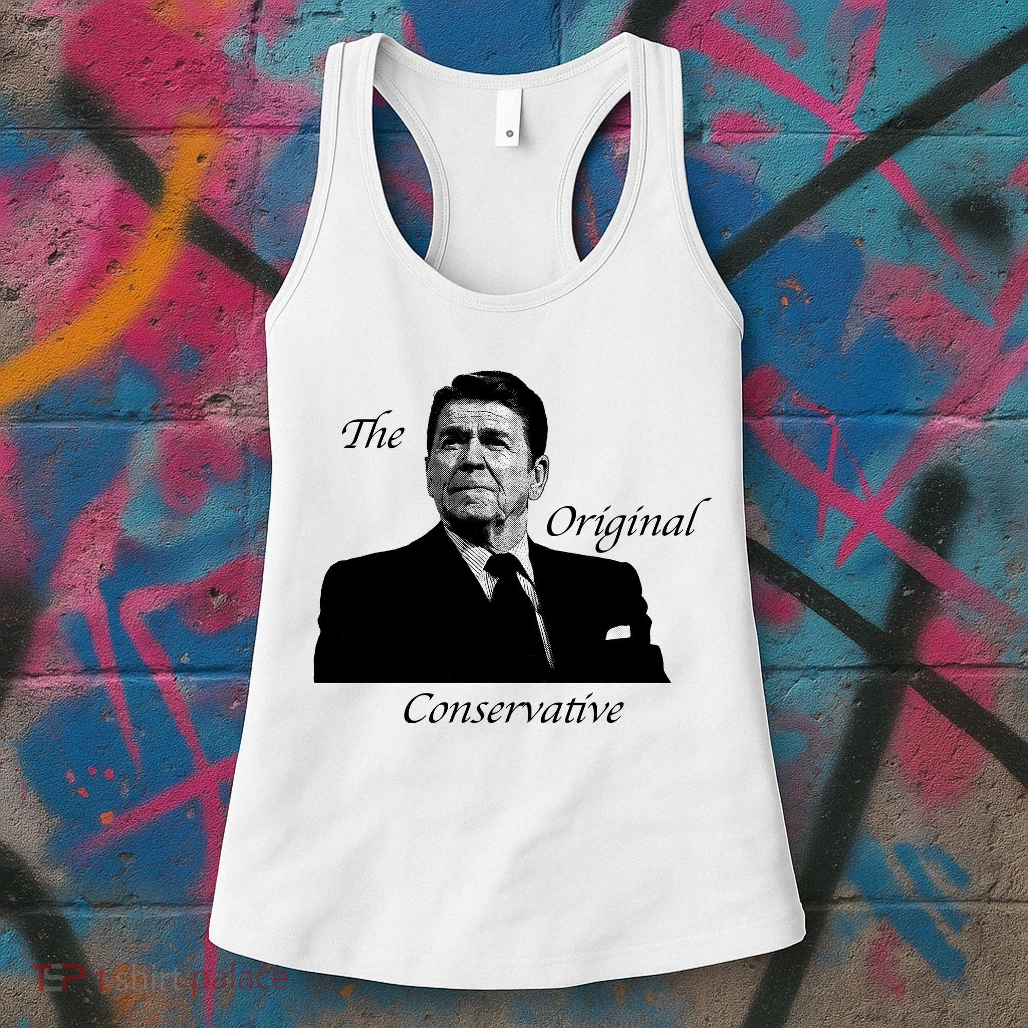 Reagan: The Original Conservative Women's Tank Top
