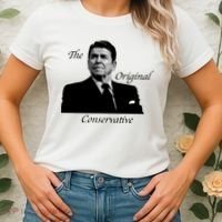 Reagan: The Original Conservative Women's T-Shirt thumb 2