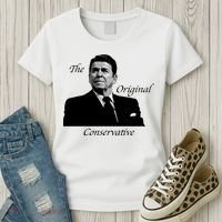 Reagan: The Original Conservative Women's T-Shirt thumb 3