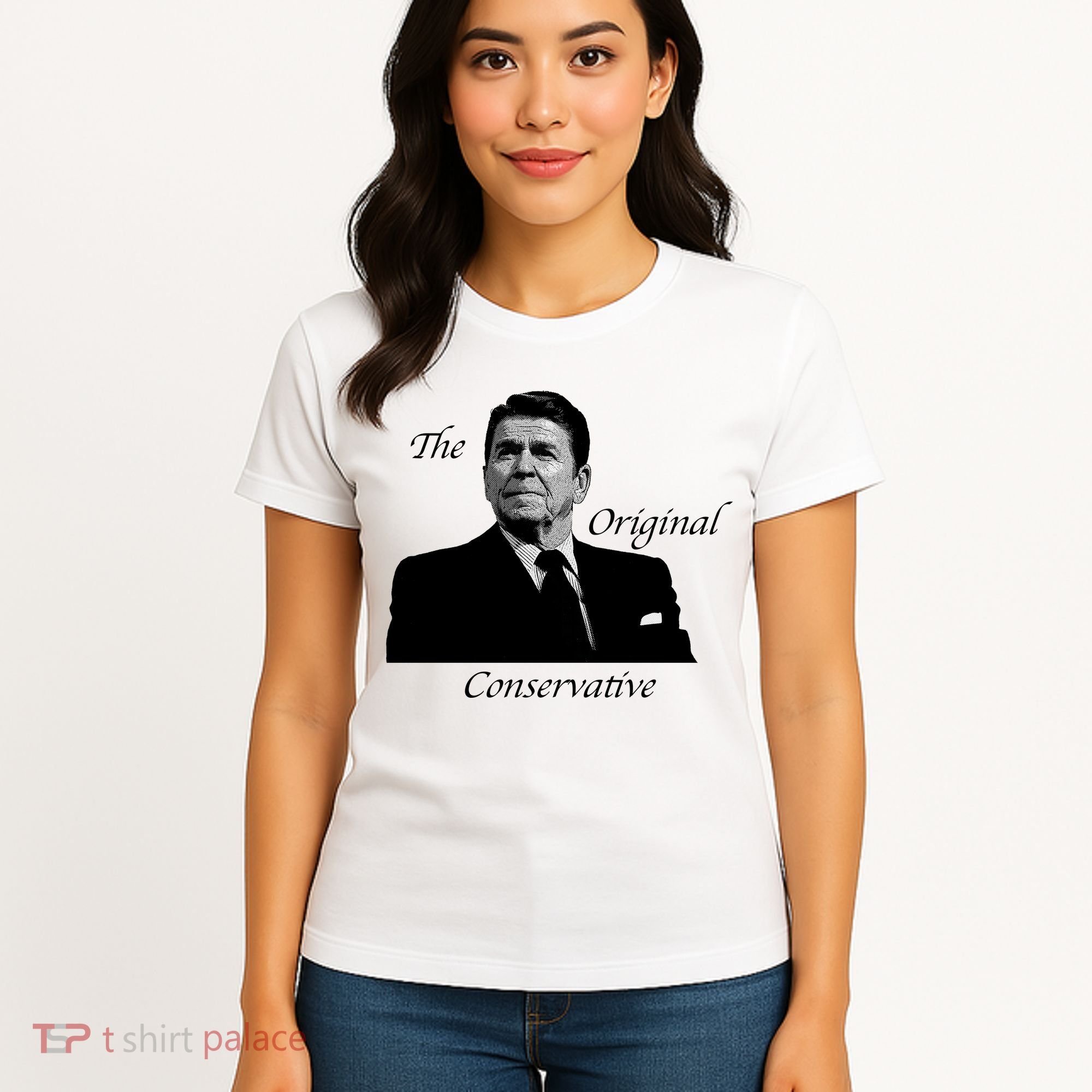 Reagan: The Original Conservative Women's T-Shirt