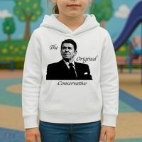 Reagan: The Original Conservative Kids Hoodie thumb 3