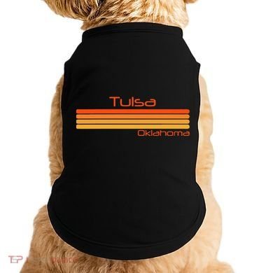 Retro Tulsa Oklahoma Doggie Tank