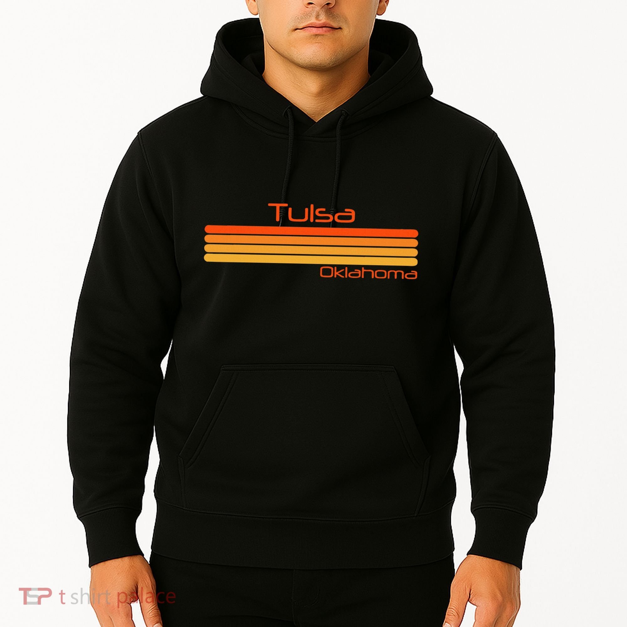 Retro Tulsa Oklahoma Hoodie