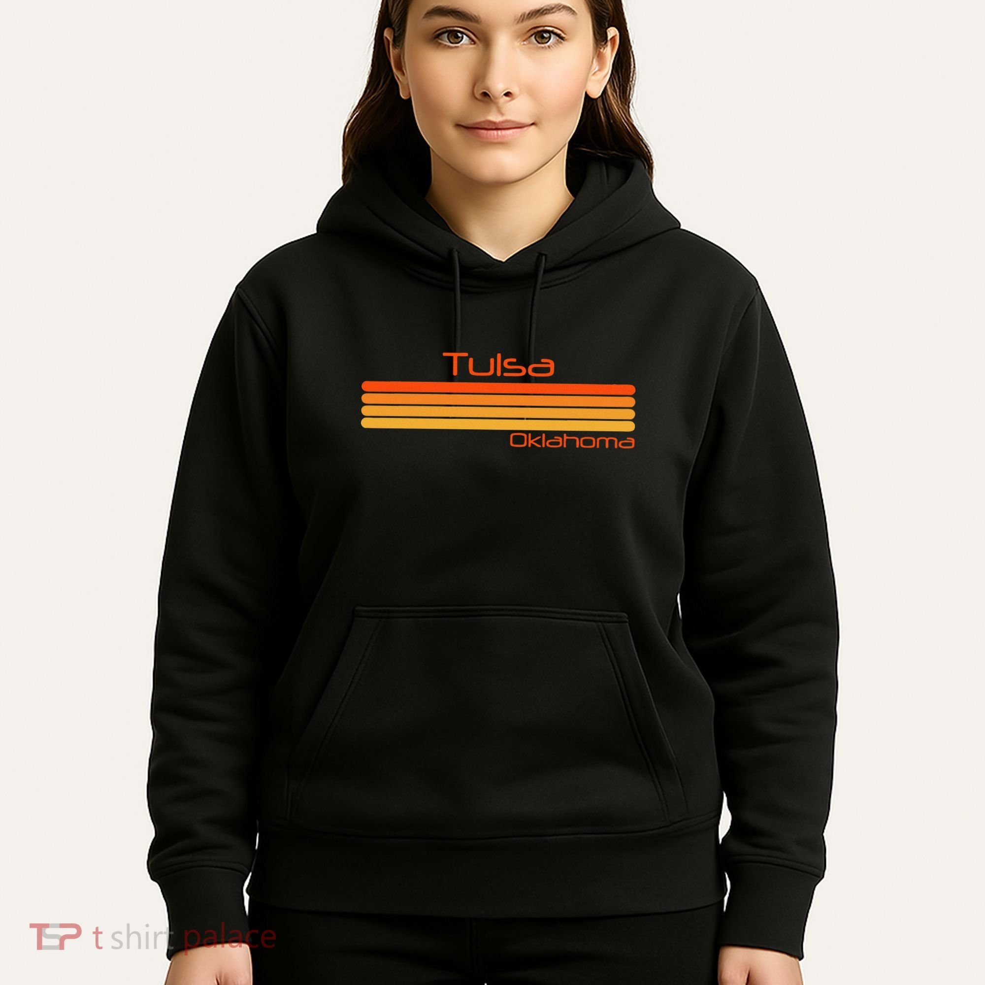 Retro Tulsa Oklahoma Hoodie
