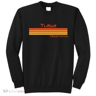 Retro Tulsa Oklahoma Sweatshirt