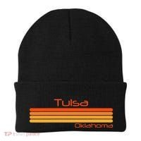 Retro Tulsa Oklahoma Beanie thumb 0