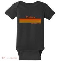 Retro Tulsa Oklahoma Baby Bodysuit thumb 0