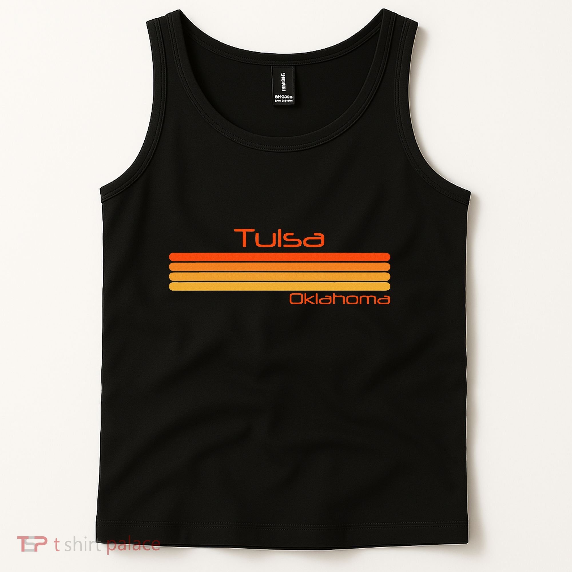 Retro Tulsa Oklahoma Tank Top