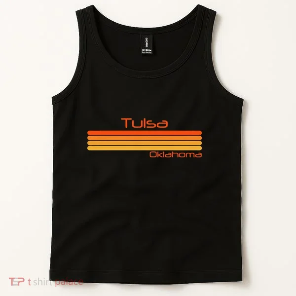 Retro Tulsa Oklahoma Tank Top