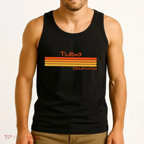 Retro Tulsa Oklahoma Tank Top