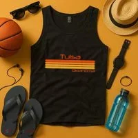 Retro Tulsa Oklahoma Tank Top thumb 4