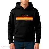 Retro Tulsa Oklahoma Kids Hoodie thumb 4