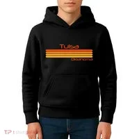 Retro Tulsa Oklahoma Kids Hoodie thumb 4