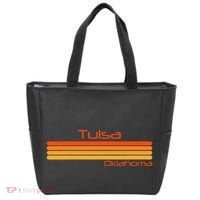 Retro Tulsa Oklahoma Tote Bag thumb 0