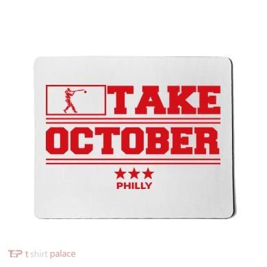 Retro Take October Philly_philadelphia Vintage Mousepad