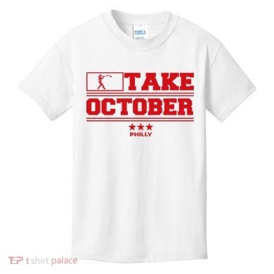 Retro Take October Philly_philadelphia Vintage Kids T-Shirt