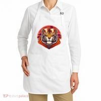 Retro Tropical Palm Tree Hipster Tiger Apron thumb 2