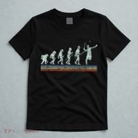 Retro Tennis Player Evolution Vintage T-Shirt thumb 5