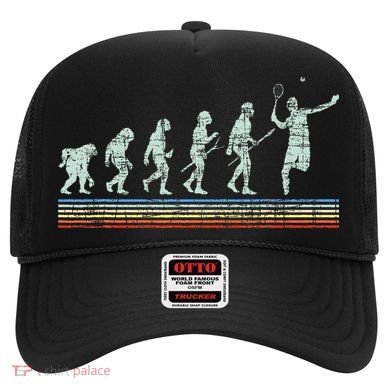 Retro Tennis Player Evolution Vintage Hat