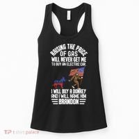 Raising The Price Of Gas Will Never Get Me To Buy An Electric Car Women's Tank Top thumb 0