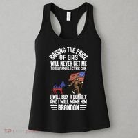 Raising The Price Of Gas Will Never Get Me To Buy An Electric Car Women's Tank Top thumb 3