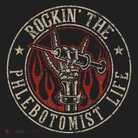 Rockin The Phlebotomist Life Phlebotomy Technician Women's Sweatshirt thumb 2