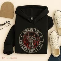 Rockin The Phlebotomist Life Phlebotomy Technician Hoodie thumb 4