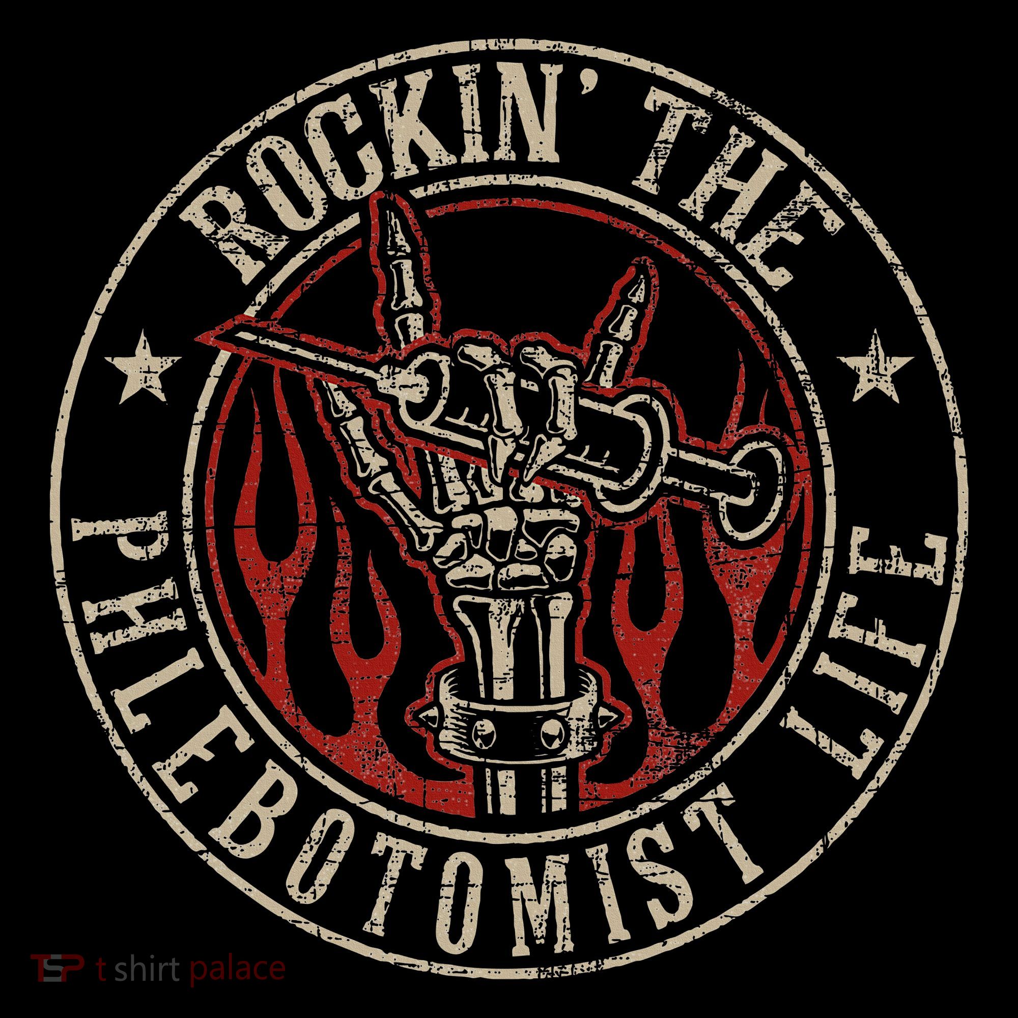 Rockin The Phlebotomist Life Phlebotomy Technician Sweatshirt