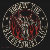 Rockin The Phlebotomist Life Phlebotomy Technician Backpack thumb 2