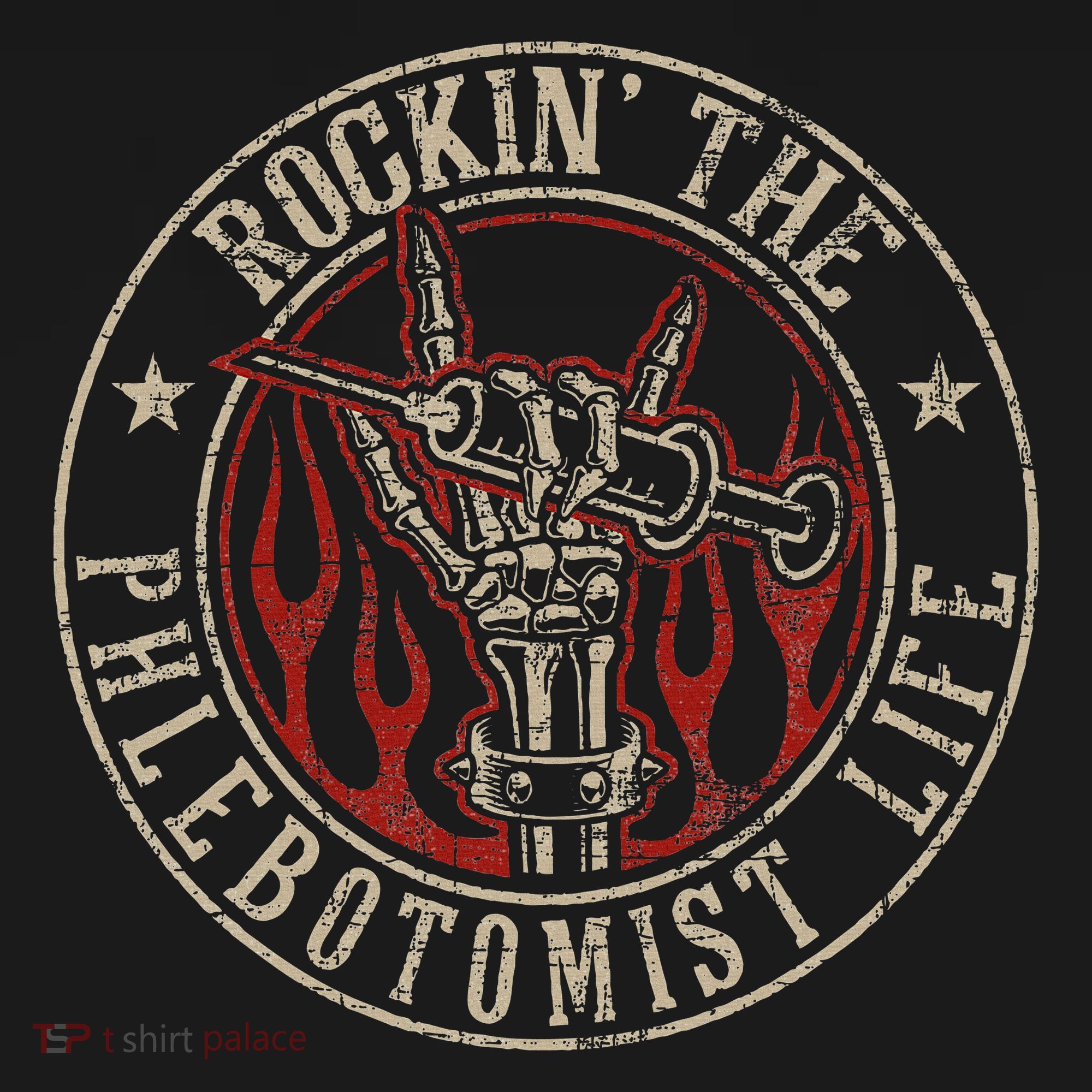 Rockin The Phlebotomist Life Phlebotomy Technician Polo