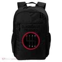 Racing Three Pedals Classically Trained Ual Transmission Gift Backpack thumb 0